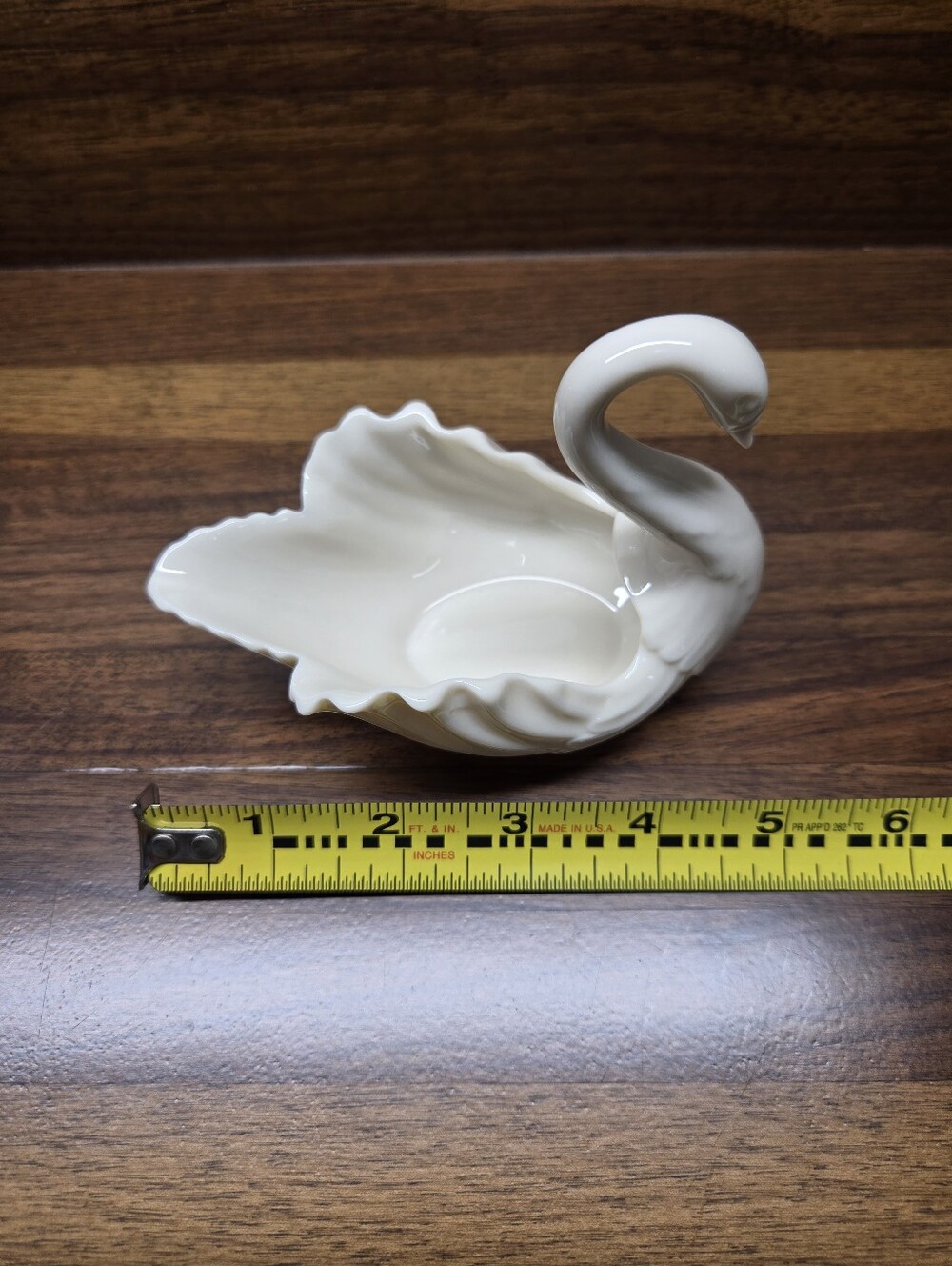 Vintage Lenox Porcelain Swan Trinket/ Ring Dish - Picture 5 of 6